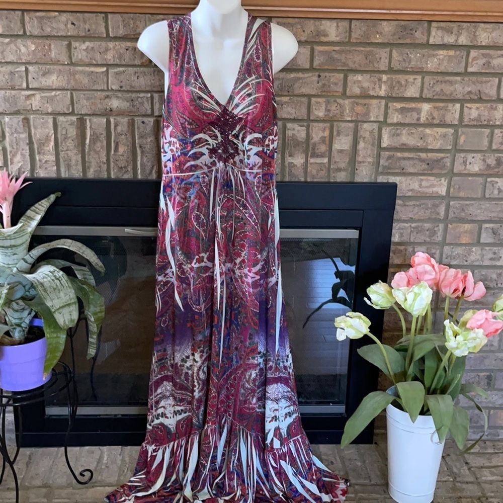 Apt 9 Long Summer Dress Size Large